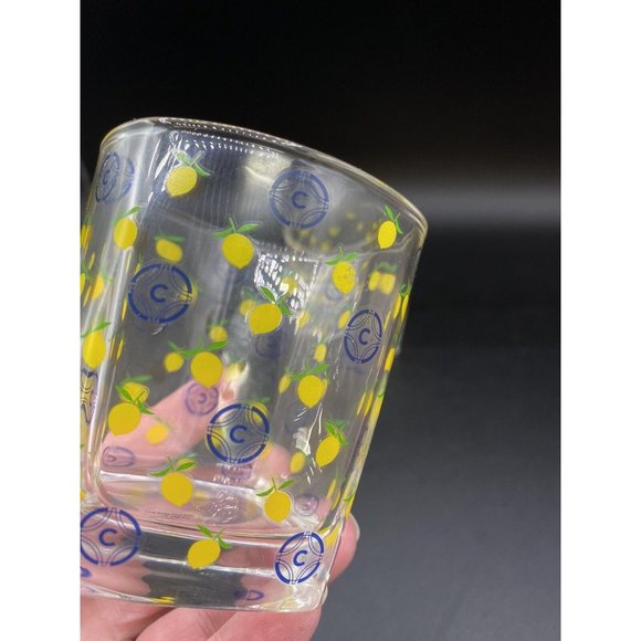 Vintage Ciroc & Yellow Lemon Lowball Glasses 3" LOT 2 - Picture 4 of 8
